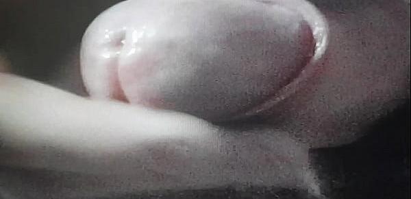  jerking off cumshot just for girlfriends  sister watching.